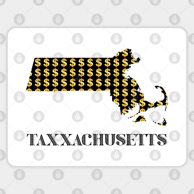 Taxxachusetts Sticker by THRILLHO